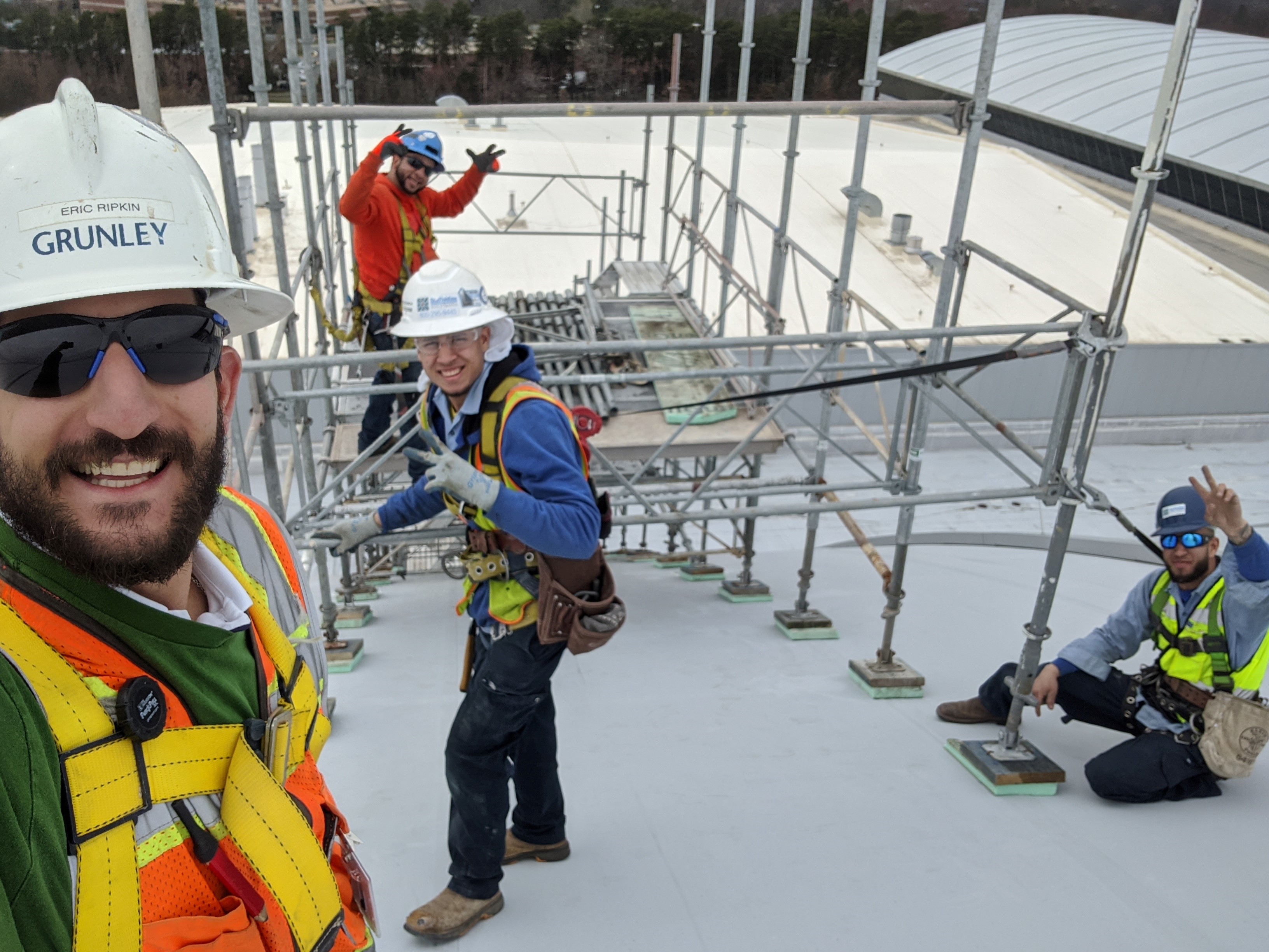 Scaffolding for a Museum in Washington, D.C.