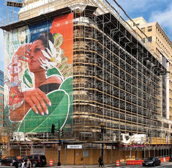 scaffolding and shoring system solutions for a museum renovation