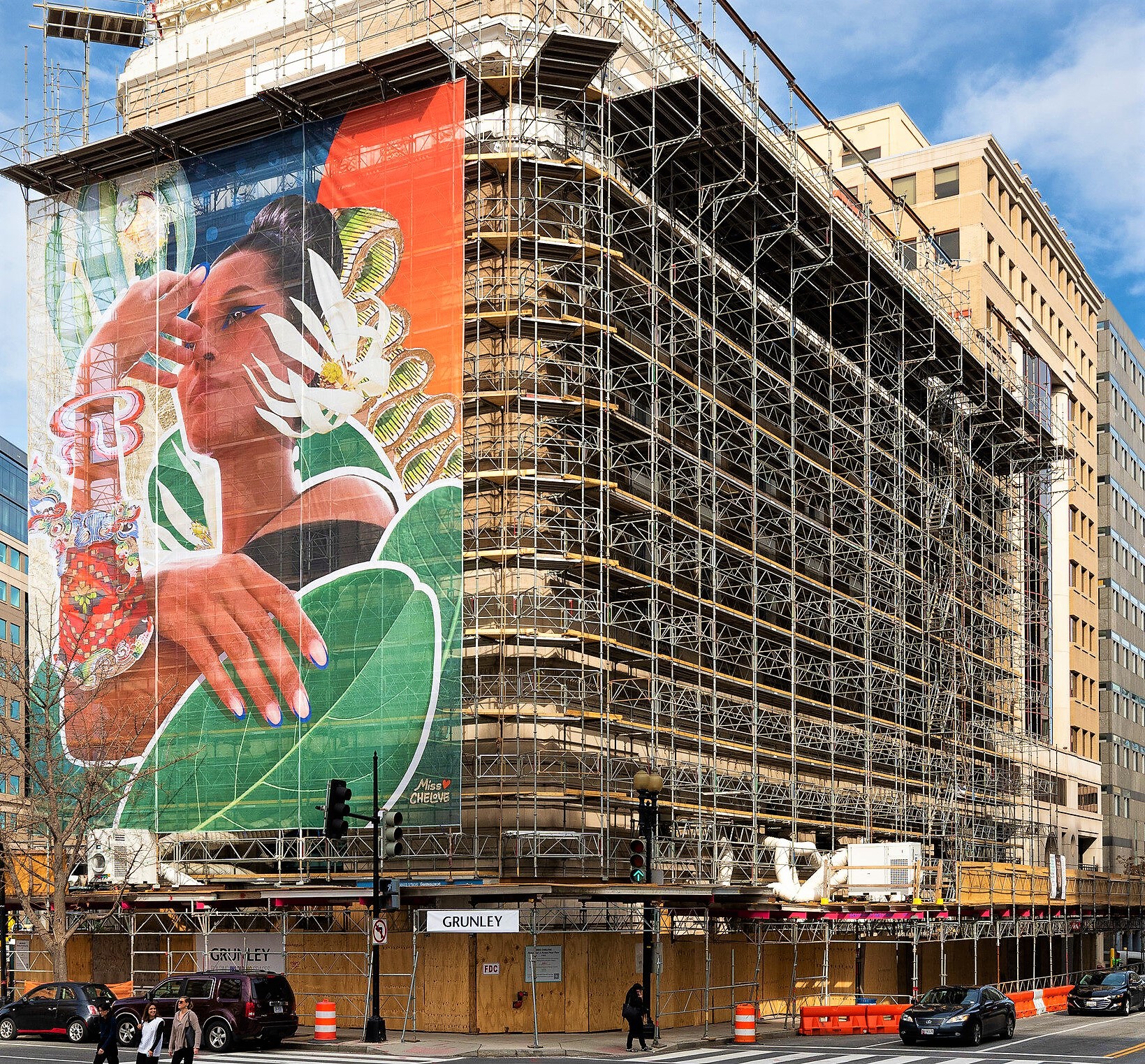 NMWA Scaffolding Project in Washington, D.C.